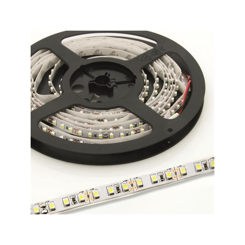 LED juosta 18W 120LED/m 12V neutrali balta IP20 - A-LED1824VW