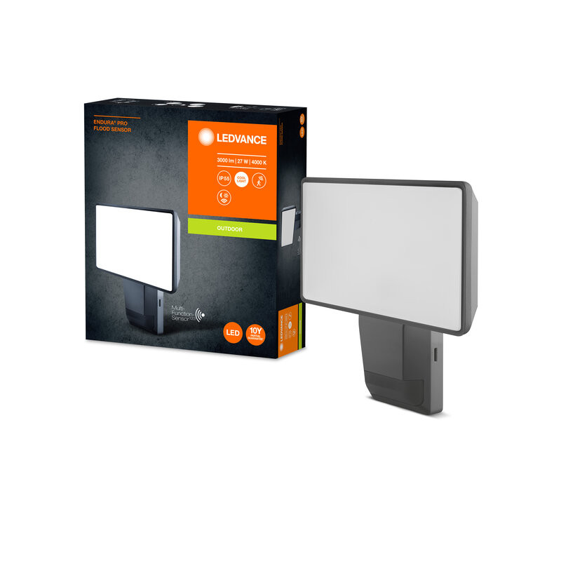 Prožektorius Endura Pro flood 27W840 sd pi - 27W apšvietimo sprendimas