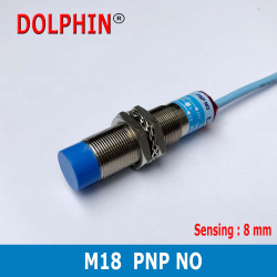 Indukt dav M18 Sn-8mm PNP NO - Pramoniniai automatizavimo sprendimai