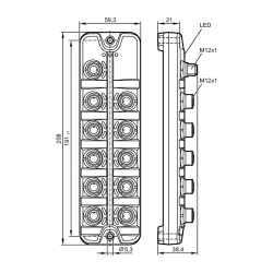 IO-Link įėjimo modulis AL2341 - Pramoninis Automatizavimas