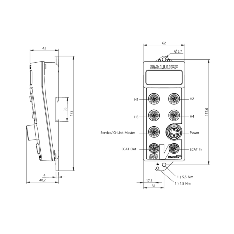 BIS00U9 Component - Wiring, Measurement, and Automation