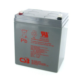 Akumuliatorius 12V 6Ah 27W Pb CSB-HR1227WF2