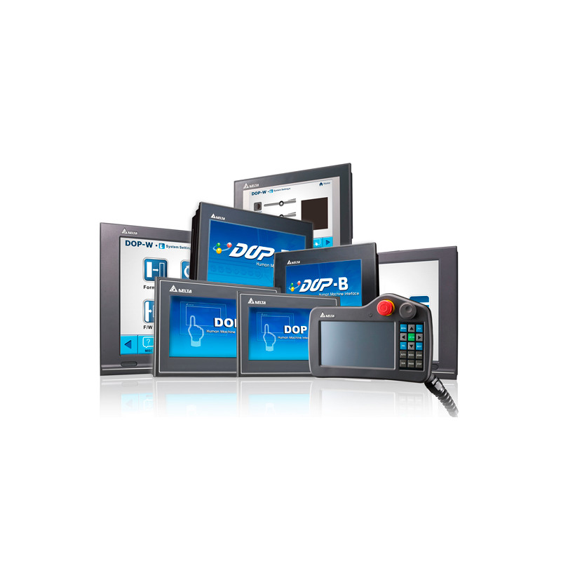 Operatoriaus pultas DOP-100 Eternet 765536 – 800x480 pikselių ekranas