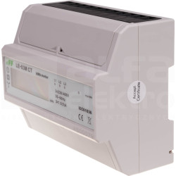 LE-03M CT Elektros skaitiklis - 7 modulių energijos matavimui.