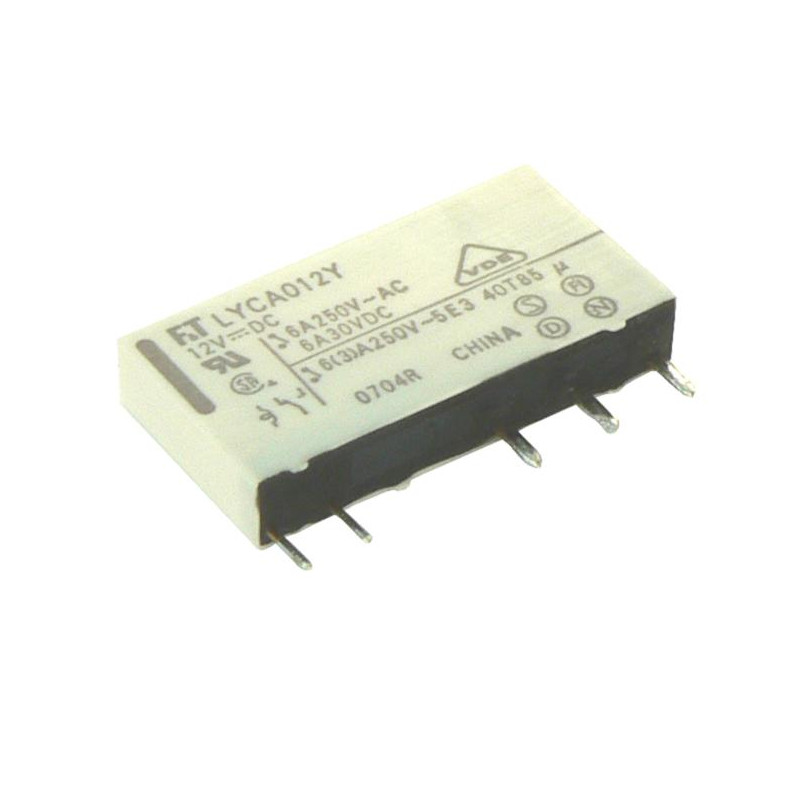 Elektromagnetinė rėlė 24VDC 6A 250VAC SPDT
