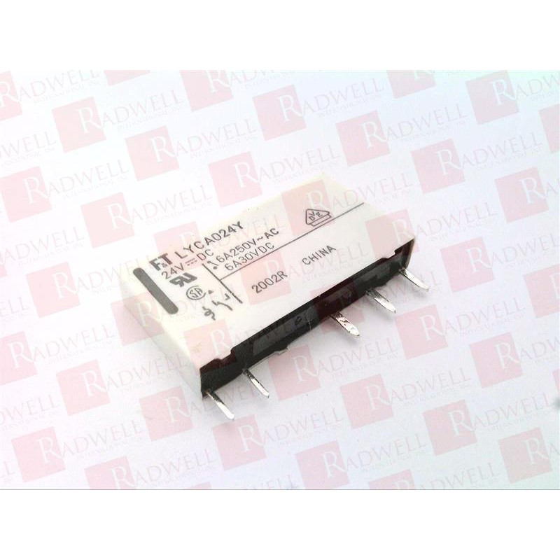 Elektromagnetinė rėlė 24VDC 6A 250VAC SPDT