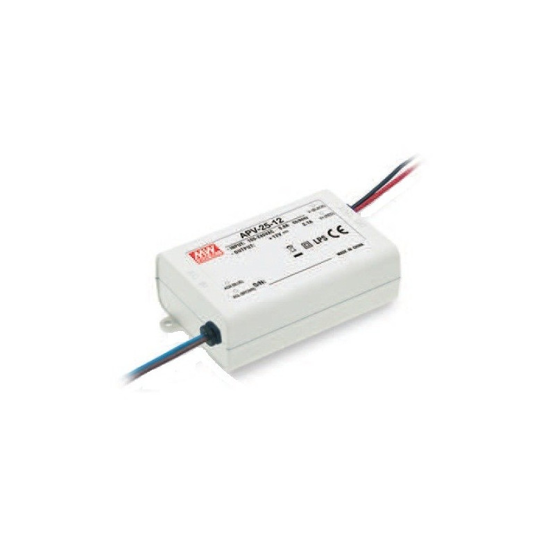 Impulsinis maitinimo šaltinis LED 12V 85A IP65 Mean Well LPV-100-12