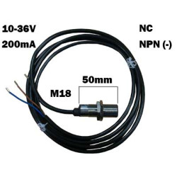 AK6BN-4A Indukt Dav M18 NPN su 2m laidu - Pramoninis sprendimas