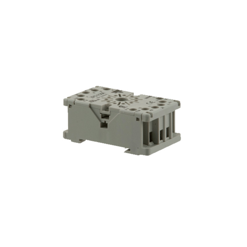 Reliable Din Rail Socket for Undecal Relays - ZPD11XA