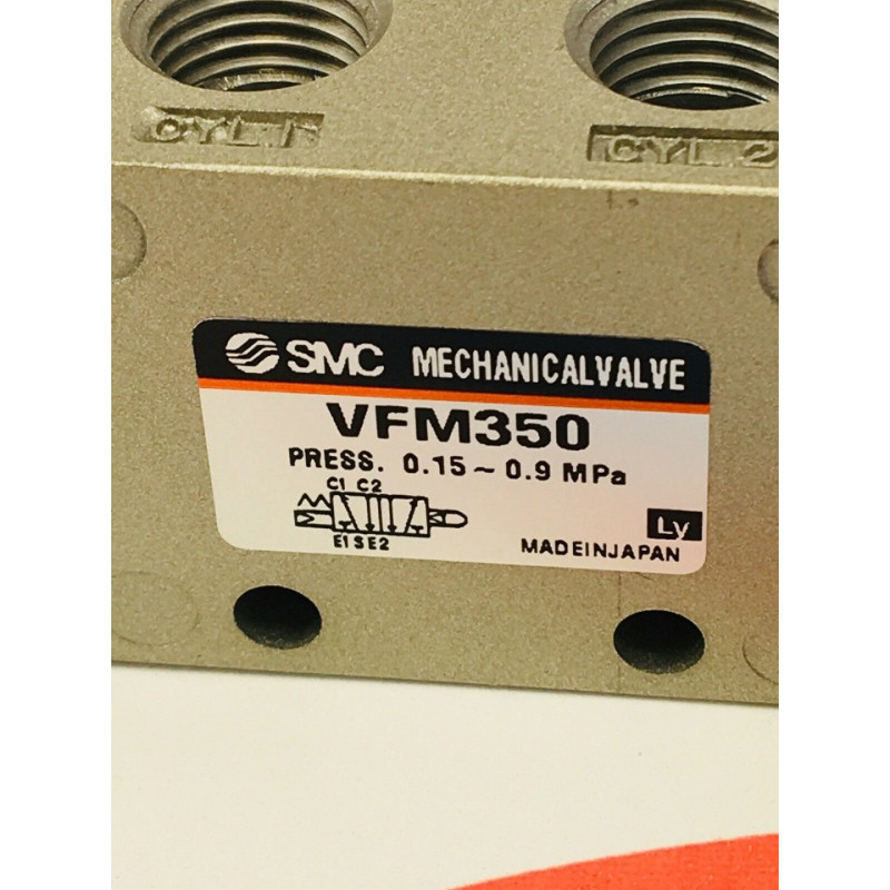 VFM350-02-34R 5 Port Mechanical Valve - Pneumatinis Valdymas