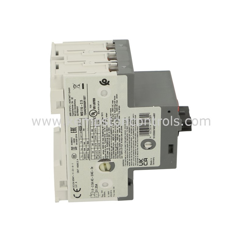 1SAM250000R1007 MS116-2.5 Automated Switch - Power Management Tool