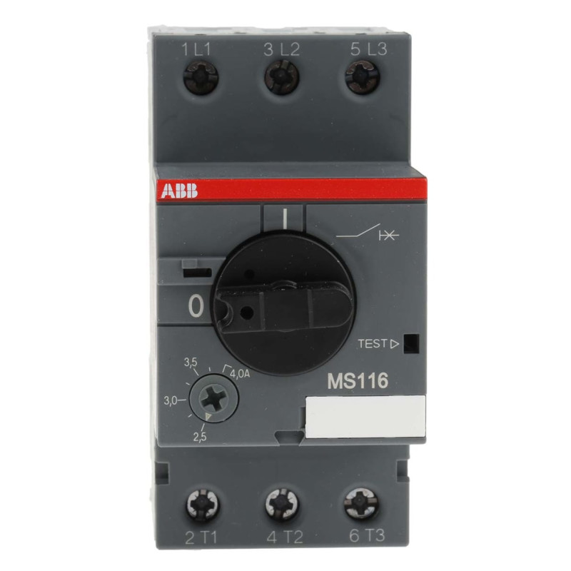 1SAM250000R1008 MS116-4 VARIKLIO AUT.IŠJUNGIKLIS - Reliable Industrial Switch