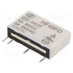 HF49FD/024-1H12T Relė - Elektromagnetinė 24VDC