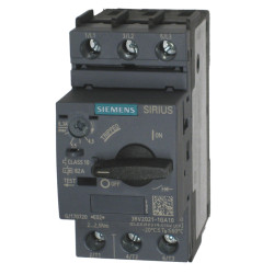 3RV2021-1GA10 Automatinis jungiklis S0 - 2,2 kW, 4,5-6,3A