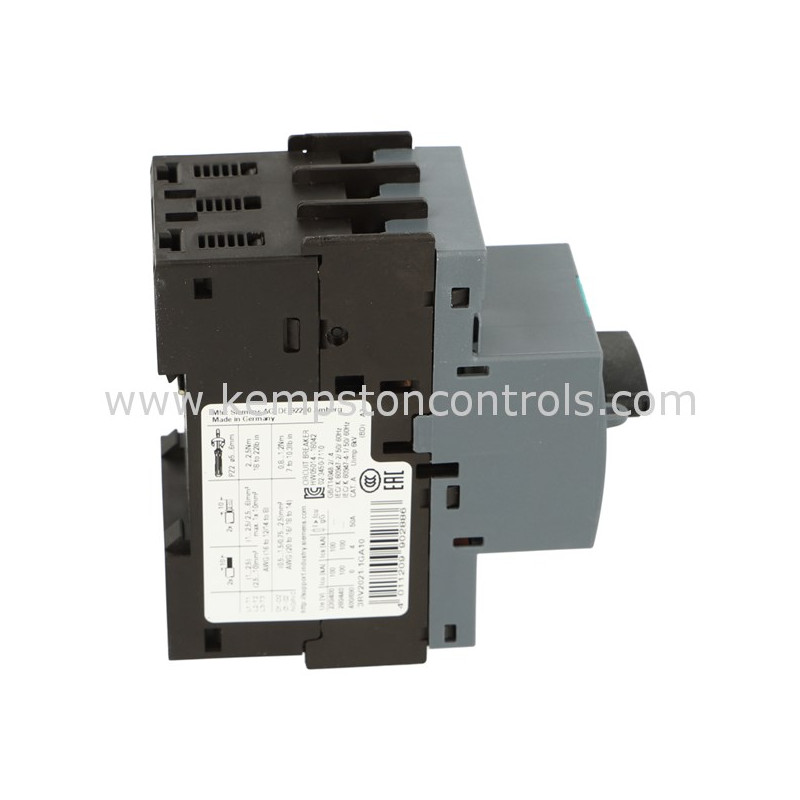 3RV2021-1GA10 Automatinis jungiklis S0 - 2,2 kW, 4,5-6,3A