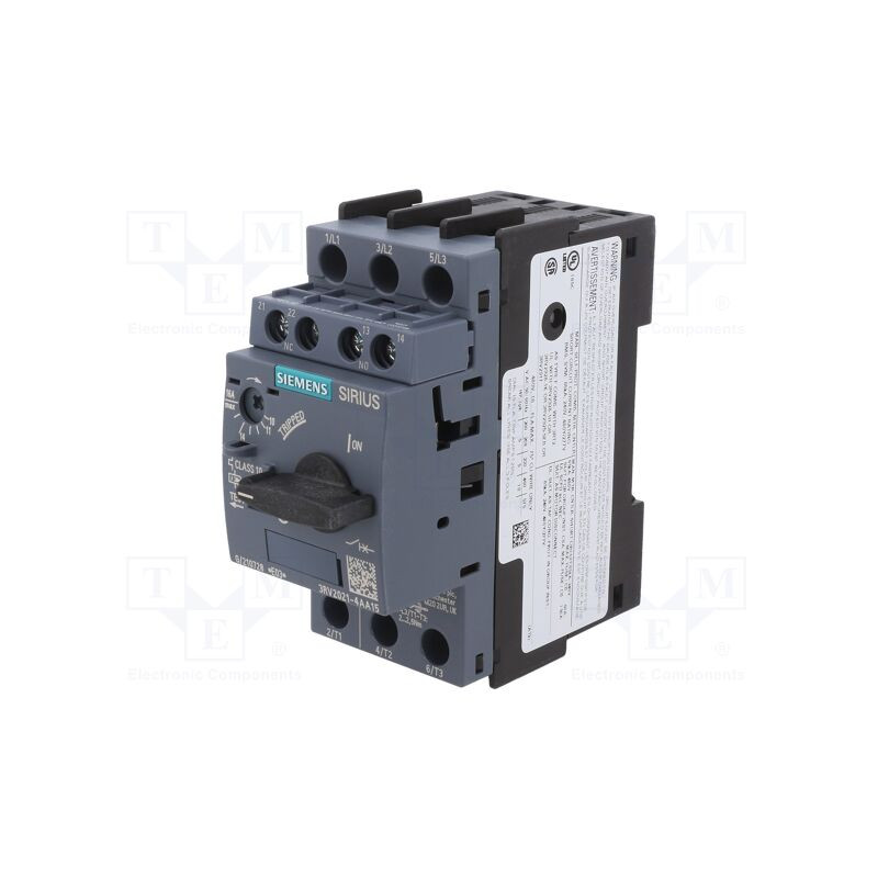 3RV2021-4AA15 Automatinis jungiklis S0, 7,5 kW, 10-16 A