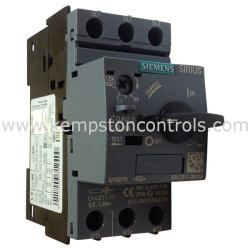 3RV2011-0KA10 Automatinis Jungiklis S00 0,3-7 kW 0,9-1,25 A