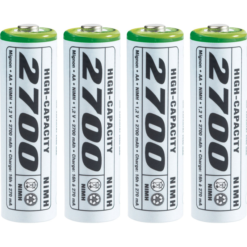 R6/2700/ANS-BL4 Akumuliatorius R6 AA 1.2V 2700mAh Ni-Mh ANSMANN