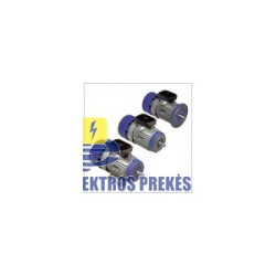 Trifazis elektros variklis 0,55kW, 4p, B14 - produkcija