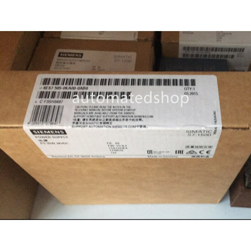 SIEMENS 6ES7505-0KA00-0AB0 System Power Supply