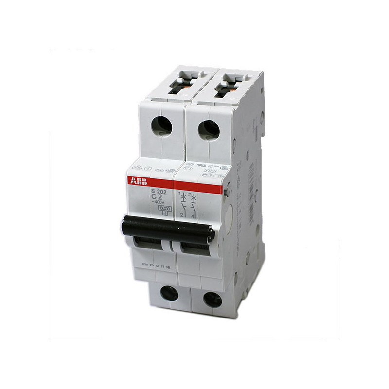 2CDS252001R0164 S202-C16 AUT. JUNGIKLIS 16 A 2P - Reliable Automation Component