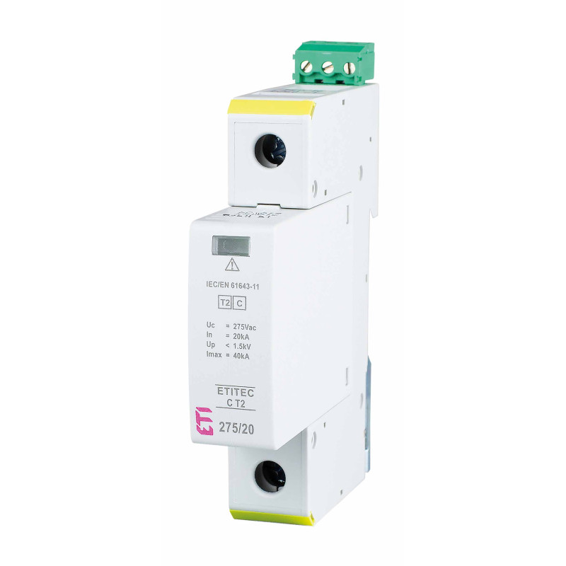 Viršįtampis ETITEC T2 C 275/20 10 - Įtampos apsaugos sprendimas