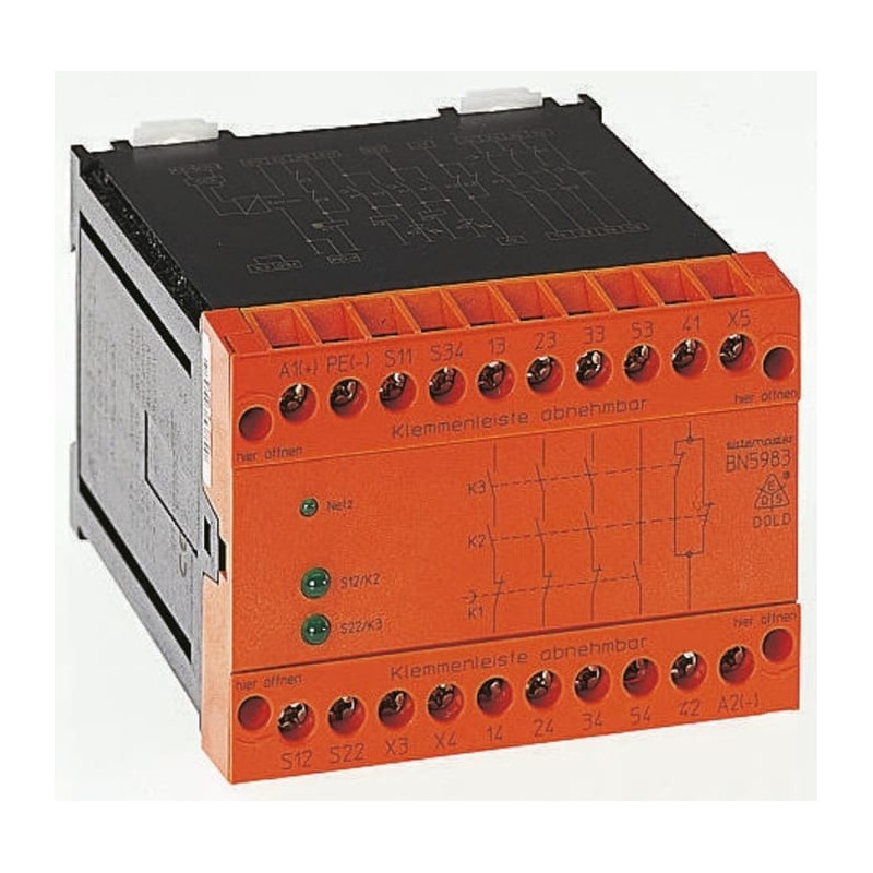 Safety Relay Dold BN5983.53 AC230V 50/60HZ