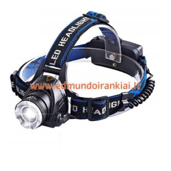 LED prožektorius ant galvos kW kraunamas - 024405S/LT-1