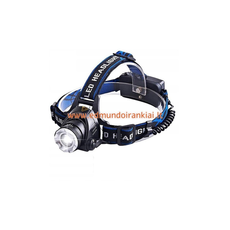 LED prožektorius ant galvos kW kraunamas - 024405S/LT-1