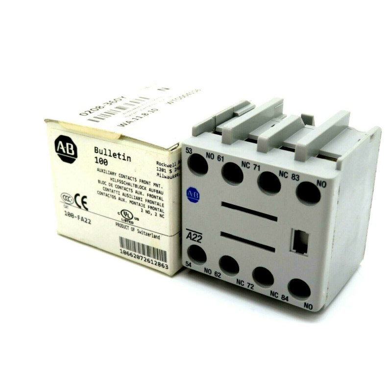 Auxiliary Contact Allen Bradley