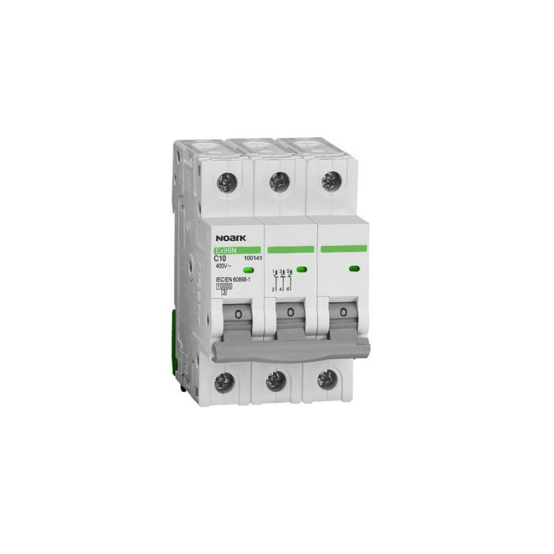 Automatinis jungiklis 3P C10A, 6kA