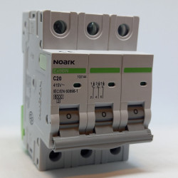 Automatinis jungiklis 3P C20A 6kA - Saugus elektros tinklų valdymas
