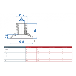 FIPA Suction Cup 104.030.009.2 - Reliable Automation Tool