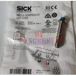 Induktyvinis jutiklis SICK IME12-10NPSZC0S – tiksliai automatikos sistemoms