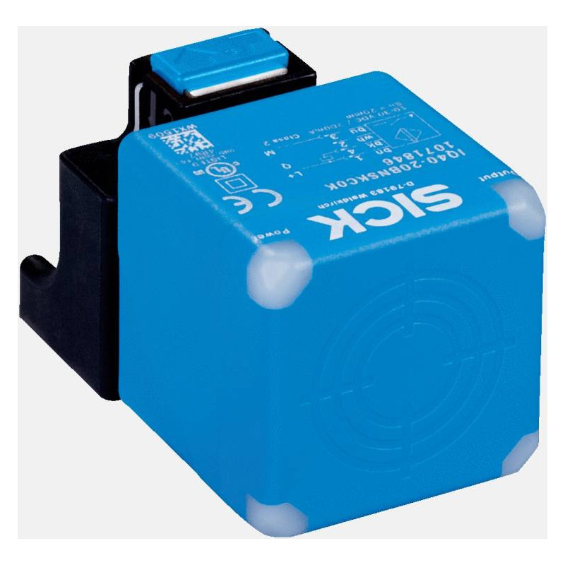 IQ40-40NPSKC0K Indukcinis jutiklis SICK - efektivu aptikimui