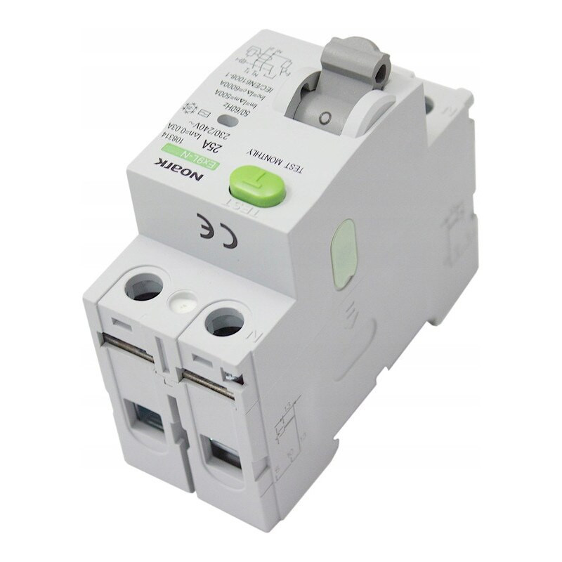 Srovės nuot. relė 2P 25A 30mA 6kA for Automation