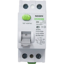 Srovės nuot. relė 2P 25A 30mA 6kA for Automation