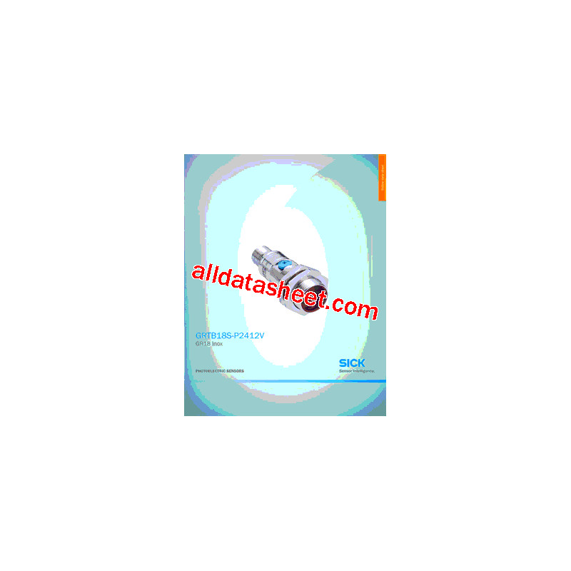 GRTB18S-P2412V Fotoelektrinis artumo jutiklis | SICK