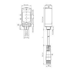 WLD4FP-313121A0ZZZ Photoelectric Sensor for Automation