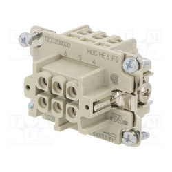 HDC-HE-6 MS Kištukas - Reliable Industrial Connector