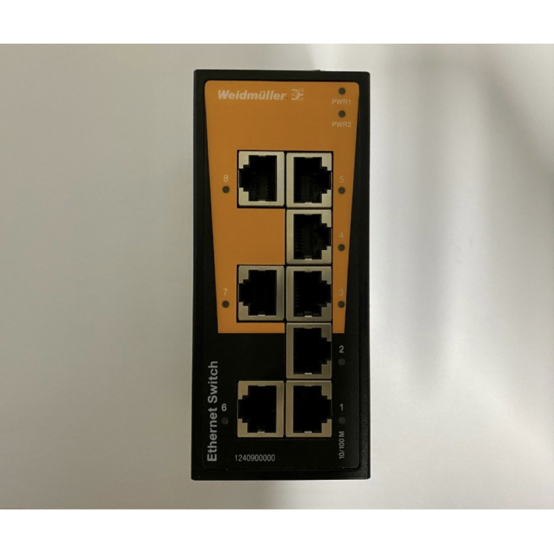 IE-SW-BL08-8TX Ethernet Switch – 8x RJ45 Ports for Reliable Connectivity