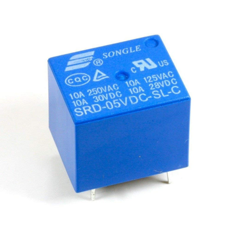 PCB Power Relay SDT-R 1NO 10A DC 12V 960Ohm