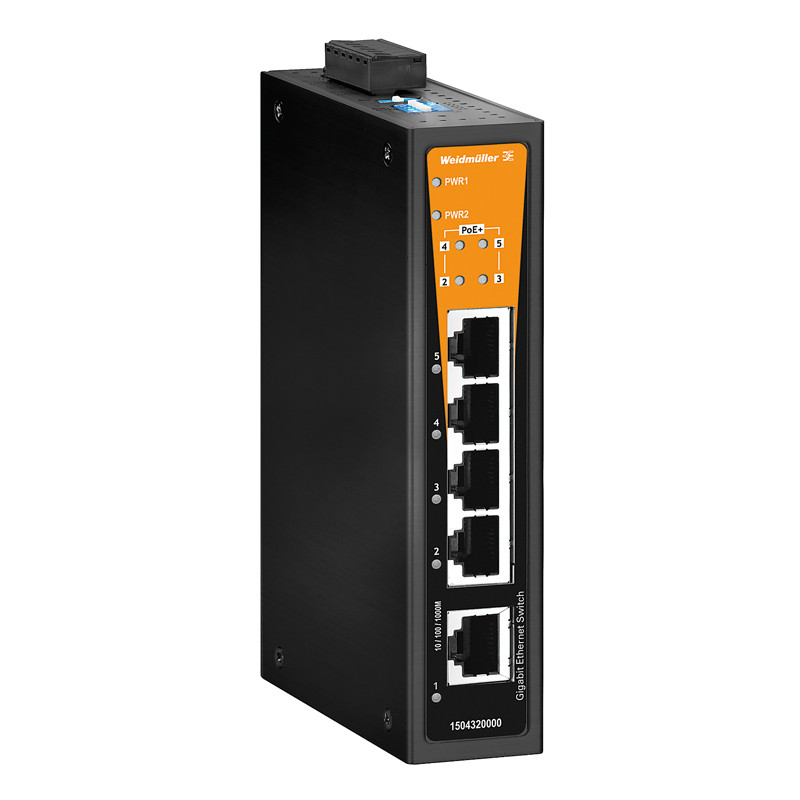 IE-SW-BL05-1GT-4GTPOE - Weidmuller Managed Switch