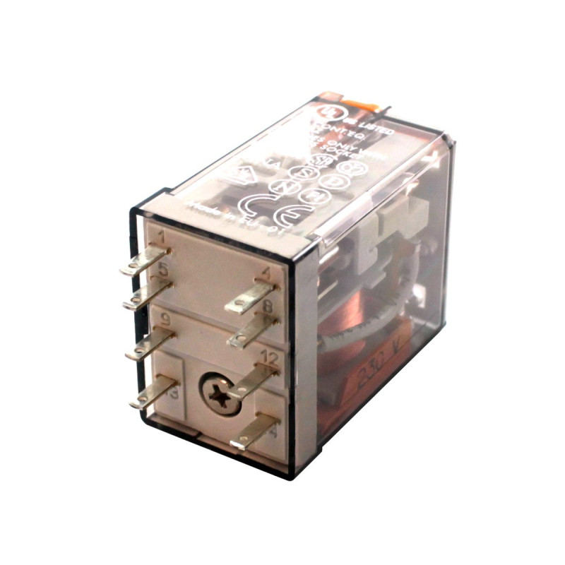 Tarpinė rėlė 4CO 7A Valdymas 230VAC - 553482300040