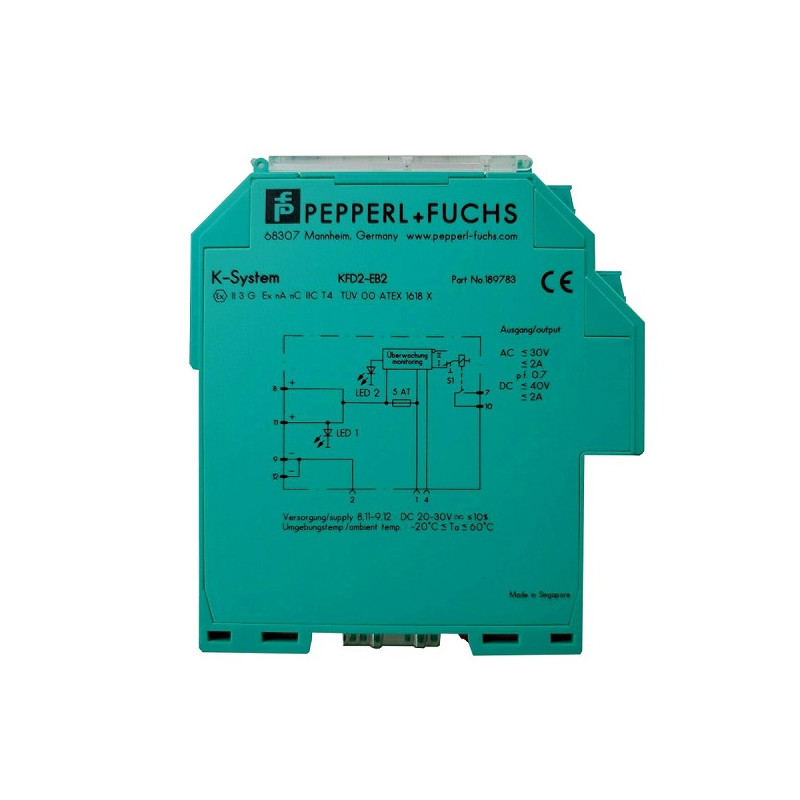 KFD2-EB2 Signal Conditioning Device by Pepperl+Fuchs