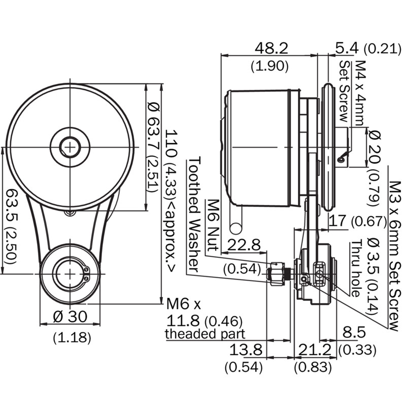 Tvirtinimas BEF-MRS-10-U SICk - inžineriniai sprendimai