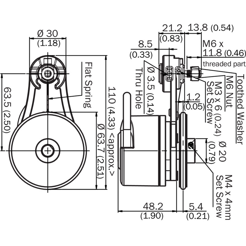 Tvirtinimas BEF-MRS-10-U SICk - inžineriniai sprendimai