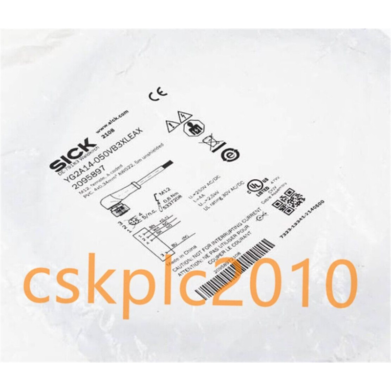 YG2A14-050VB3XLEAX - Pramoninis daviklis | SICK