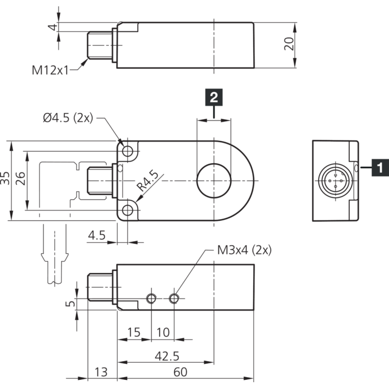 IRB20PS-B3 DI-SORIC Sensor for Automation and Measuring Applications