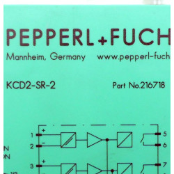 KCD2-SR-2 Signal Converter by PepperlFuchs - Comprehensive Automation Solution
